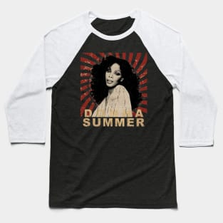 Donna Summer - vintageretro design Baseball T-Shirt